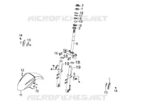 FORCELLA ANTERIORE  125 kymco-motocicli AGILITY AGILITY 125 4T EURO II 28
