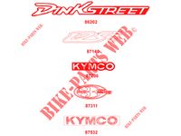 ADESIVI per Kymco DINK STREET 125 I 4T EURO III