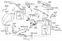 MANUBRIO / SPECCHI  125 kymco-motocicli AGILITY  AGILITY 125I 16+ 4T EURO 5 21